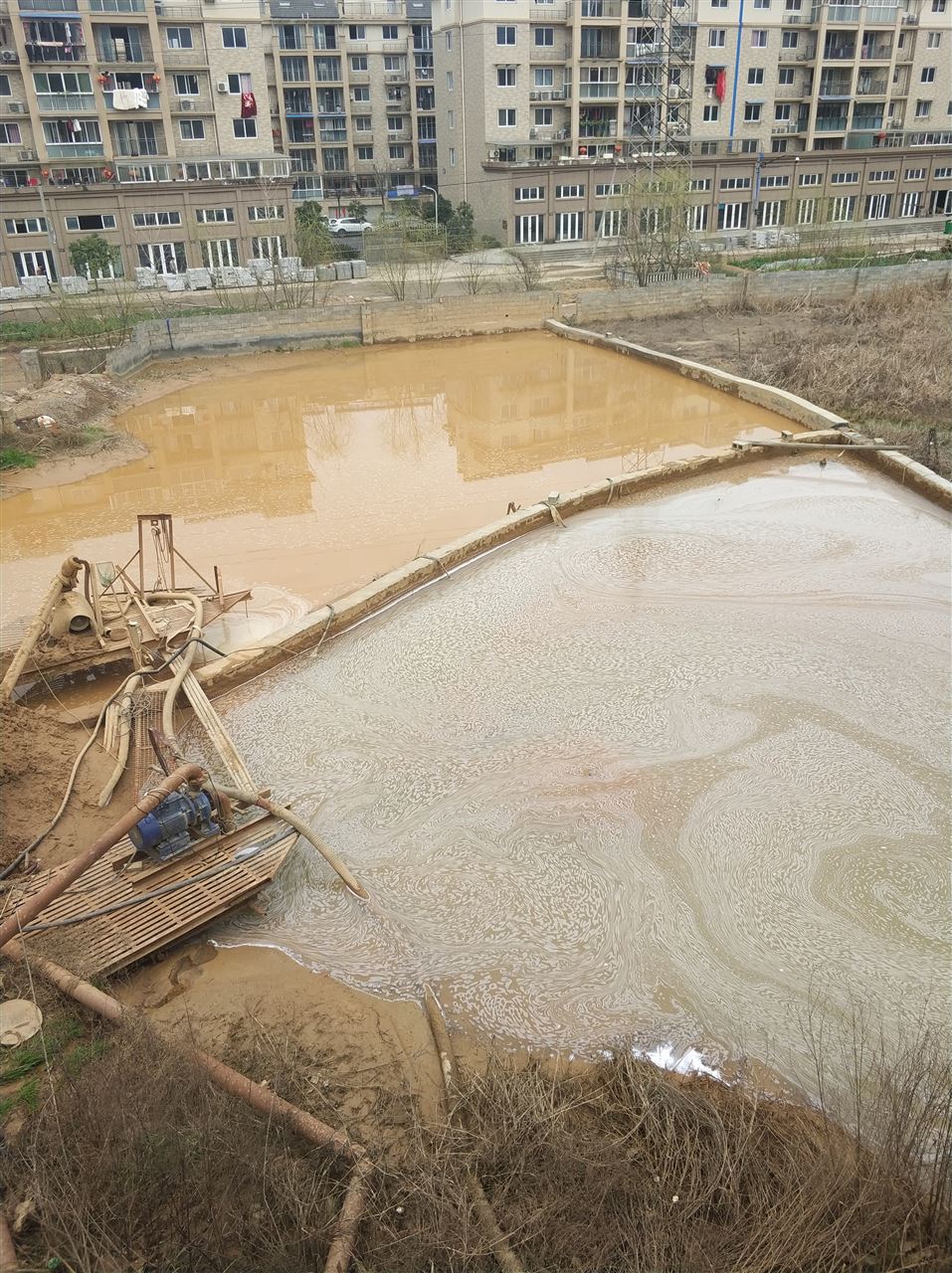 化隆沉淀池淤泥清理-厂区废水池淤泥清淤